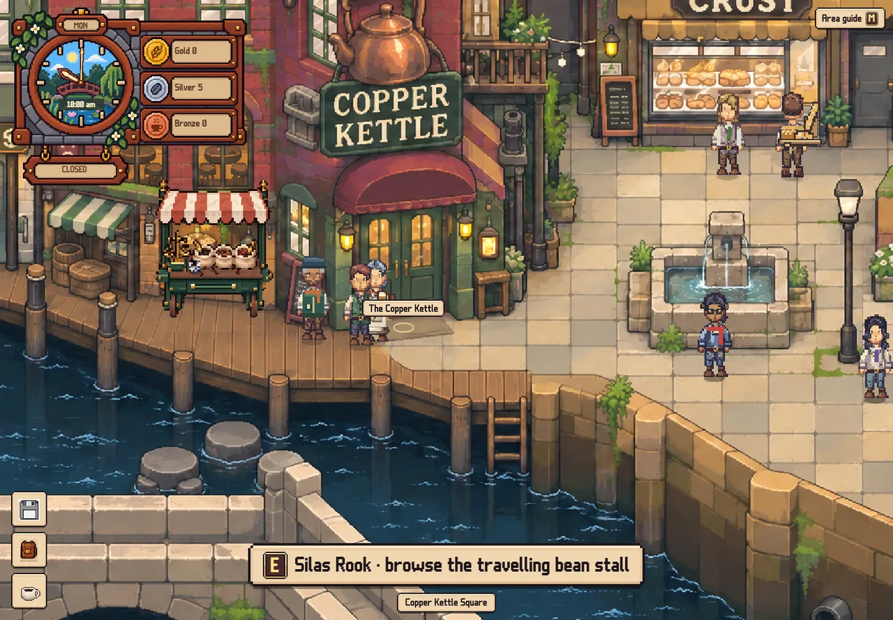 Copper Kettle Square in Moratales