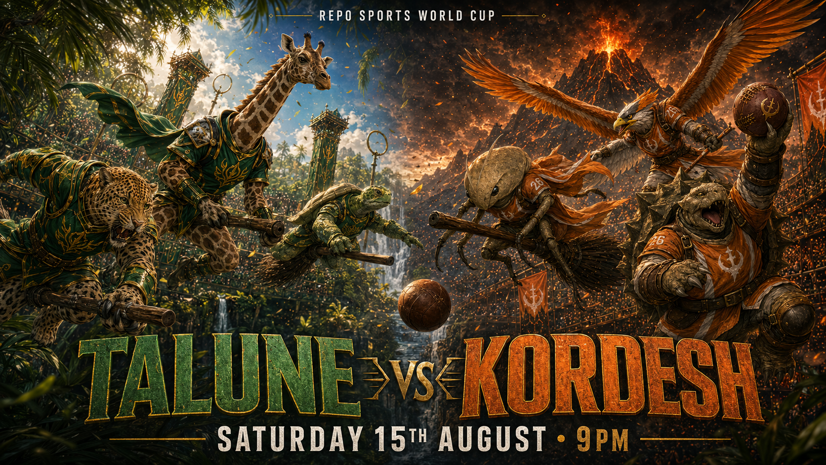 Repo Sports World Cup fixture advertisement