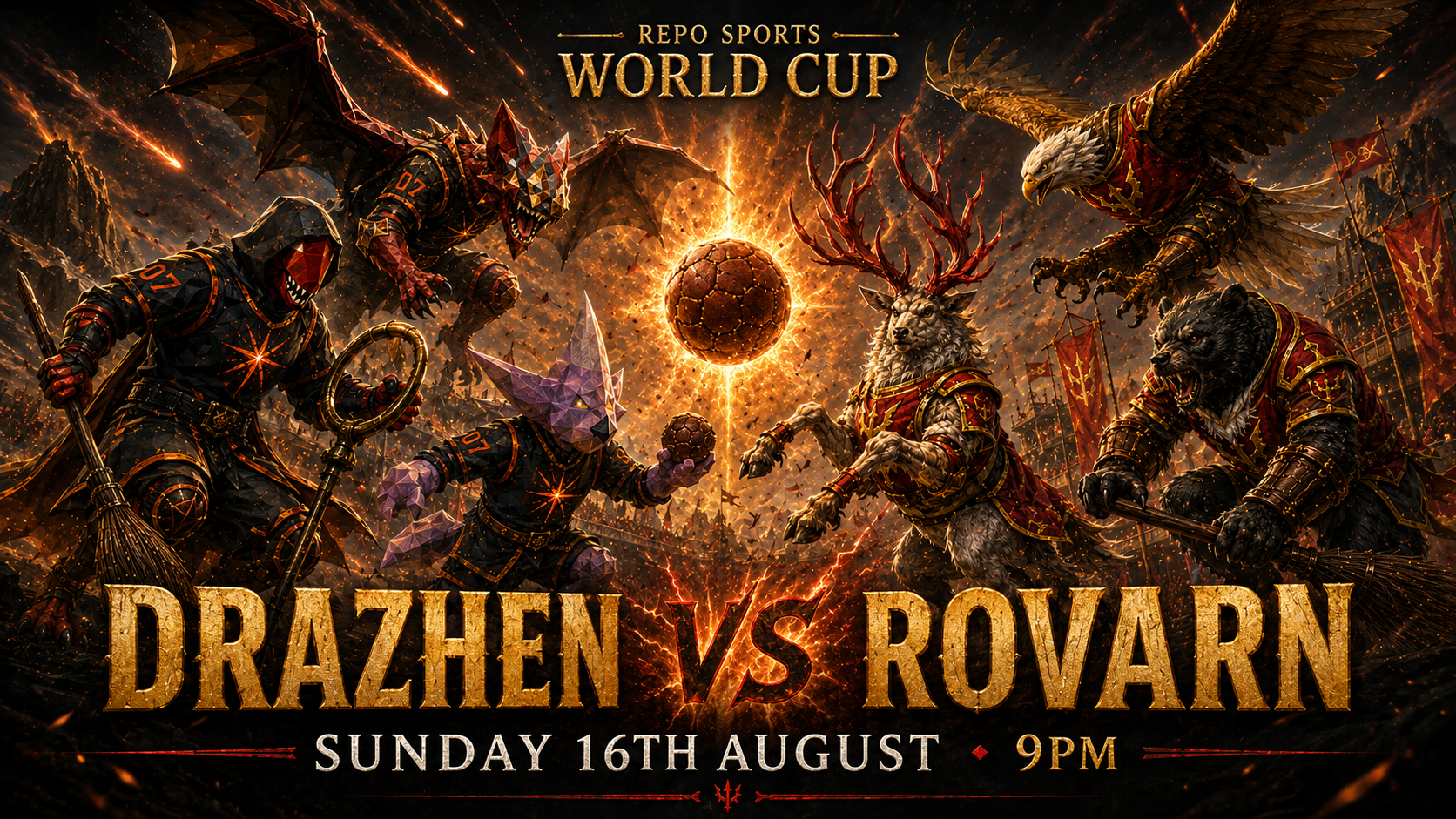 Repo Sports World Cup fixture advertisement