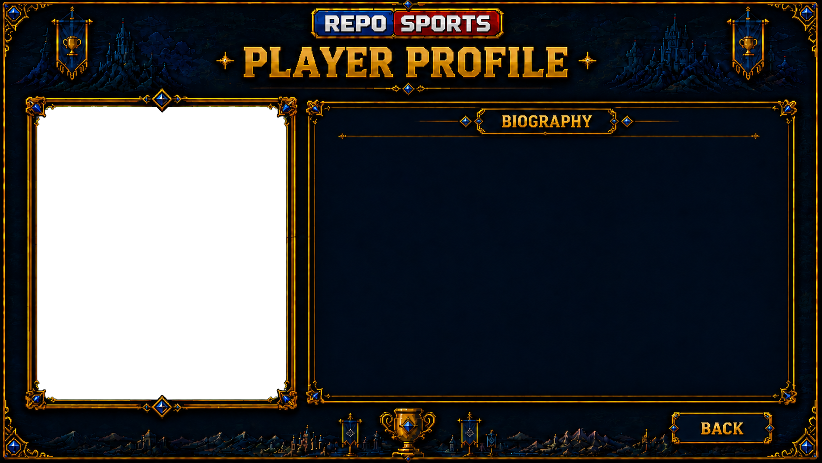 Repo Sports player profile