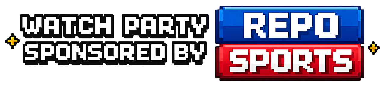 Watch party sponsored by Repo Sports