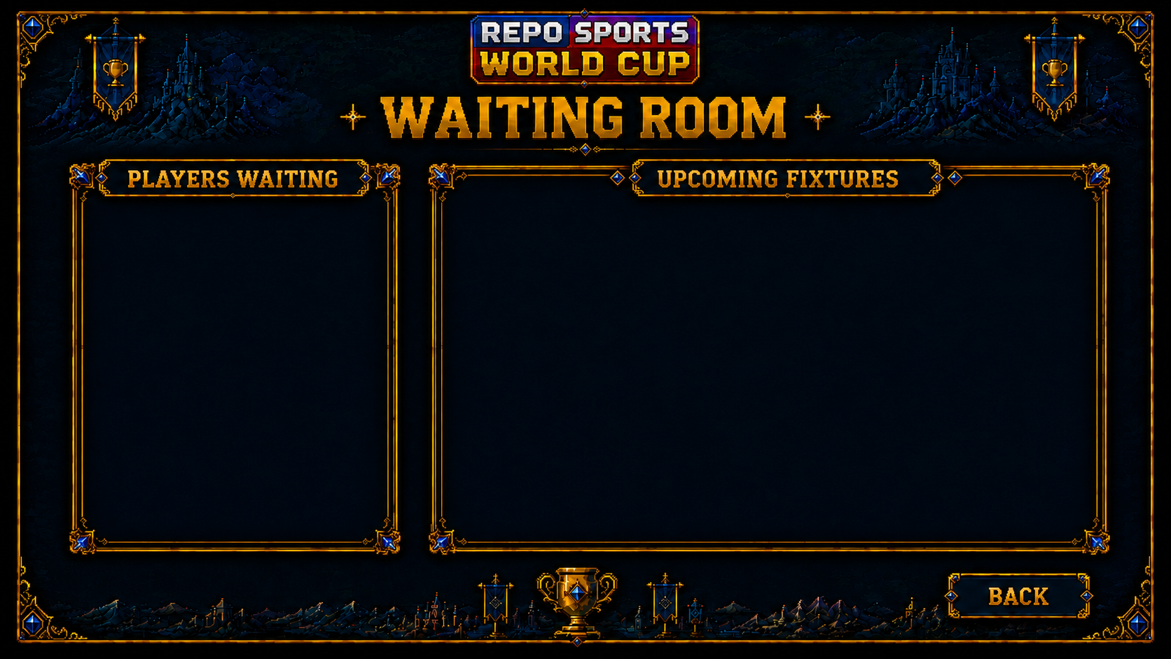 Repo Sports World Cup Waiting Room
